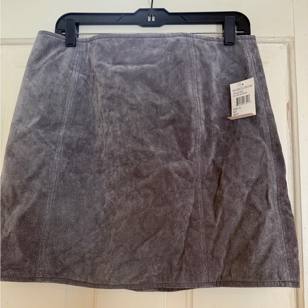 blank nyc Charcoal Pencil Skirt